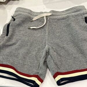 Chubbies Gray and Red Athletic Shorts